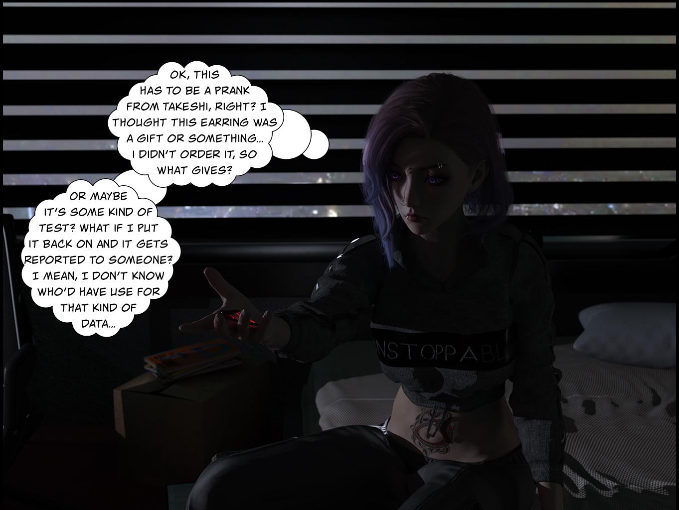 Indistinguishable - Episode 181, Page 3: Indistinguishable – 12/11/2023 - It's all in her hands (Literally)