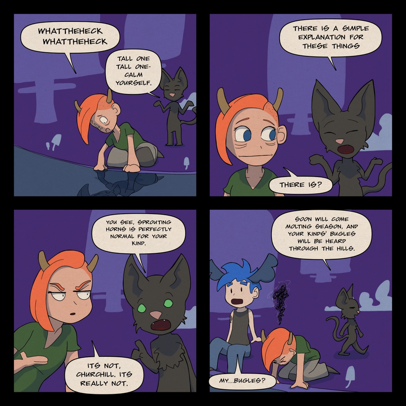 Briargate - Episode 29, Page 1: Catsplaining