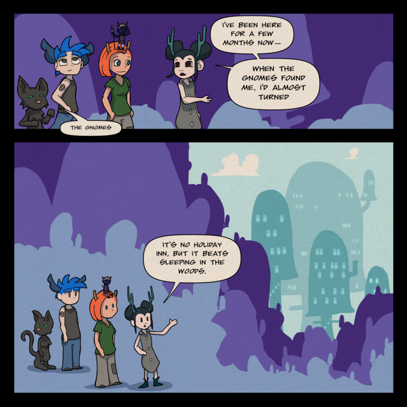 Briargate - Episode 33, Page 1: Mushroom City