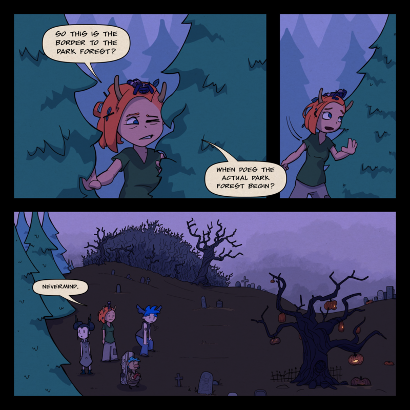 Briargate - Episode 39, Page 1: Actual Dark Forest