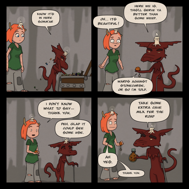 Briargate - Episode 54, Page 1: Amulet