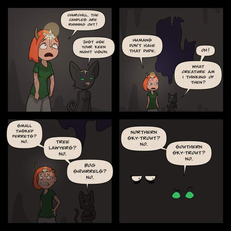 Briargate - Episode 57, Page 1: Keen Night Vision
