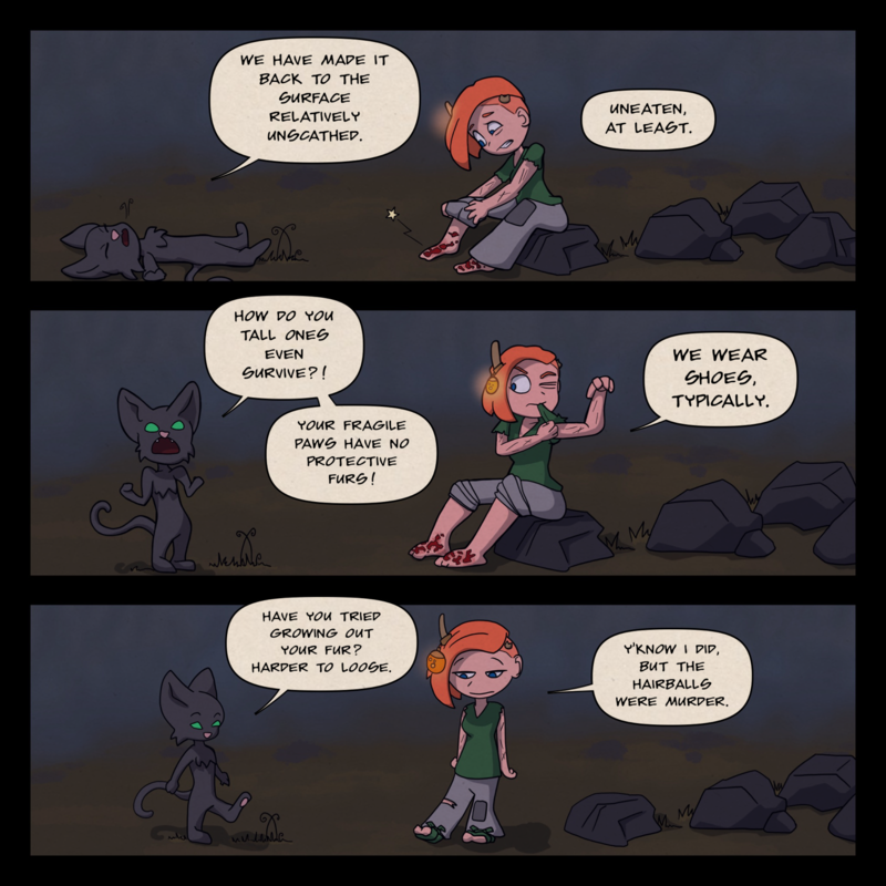 Briargate - Episode 65, Page 1: Injury