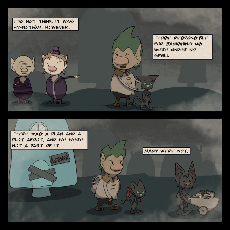 Briargate - Episode 69, Page 1: Banished