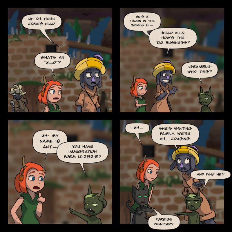 Briargate - Episode 85, Page 1: Ullo