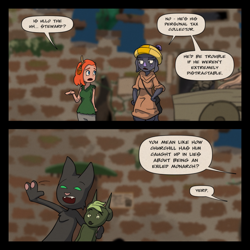 Briargate - Episode 86, Page 1: King of the Caverealms