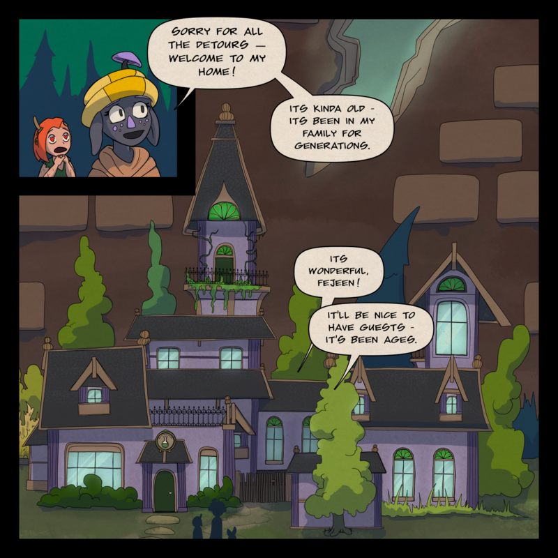 Briargate - Episode 89, Page 1: Fejeen's Home