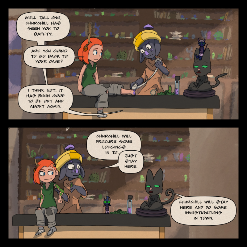 Briargate - Episode 91, Page 1: Lodgings
