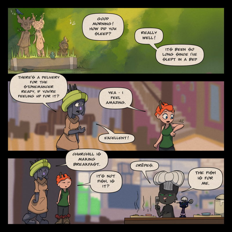 Briargate - Episode 94, Page 1: Crepes