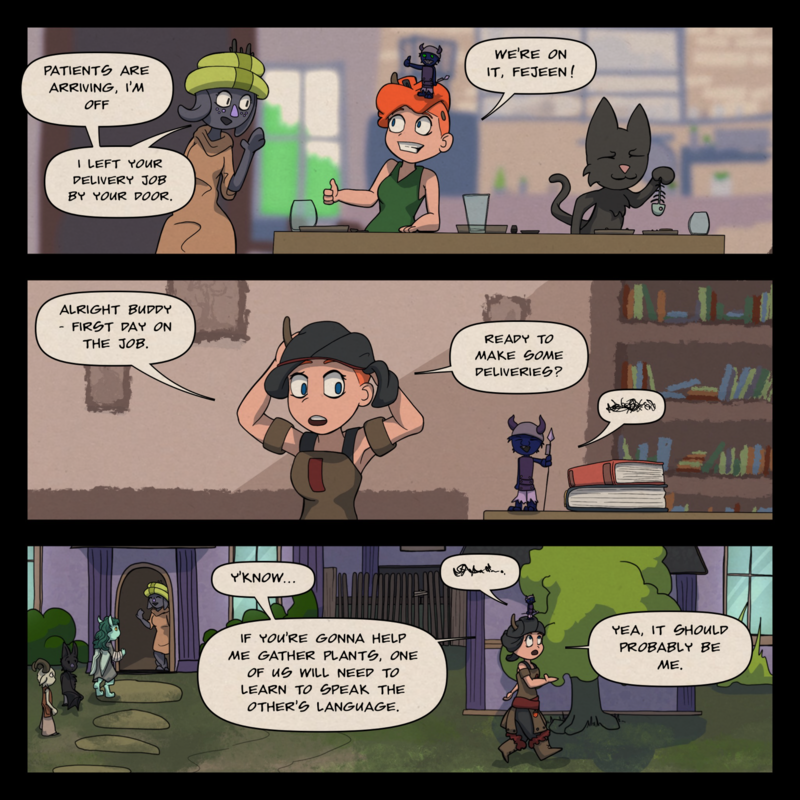 Briargate - Episode 95, Page 1: Language Barrier