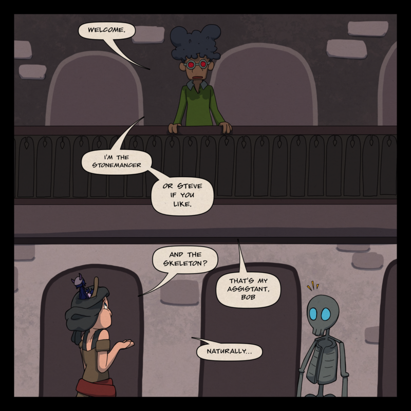 Briargate - Episode 99, Page 1: Stonemancer