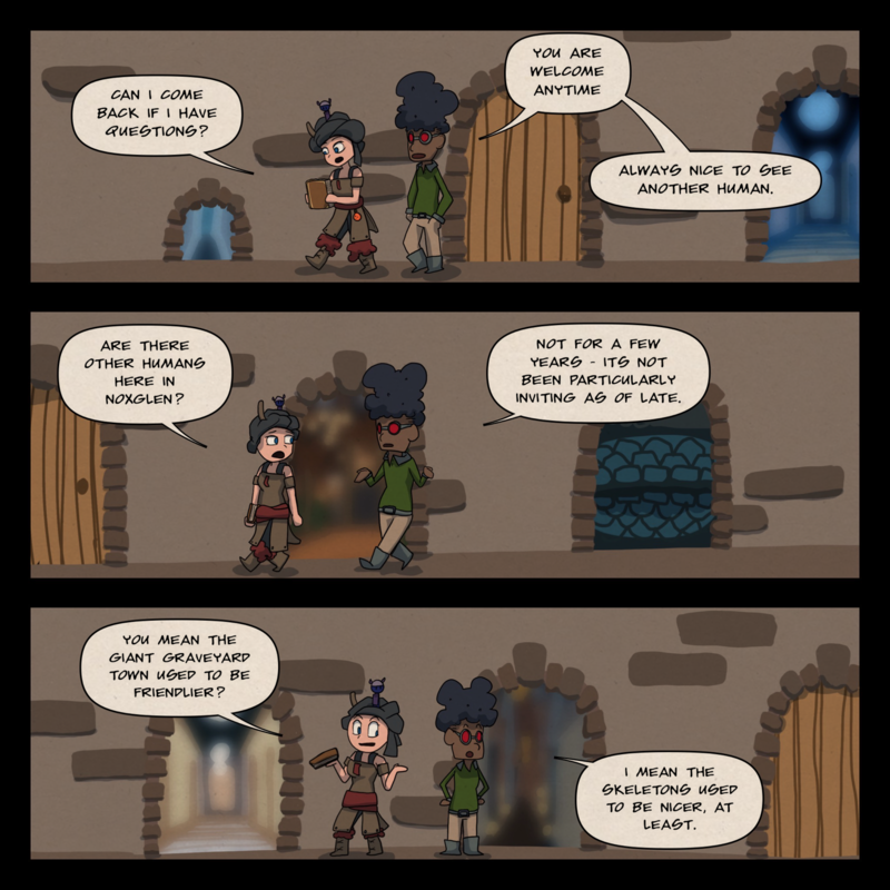 Briargate - Episode 104, Page 1: Graveyard Town