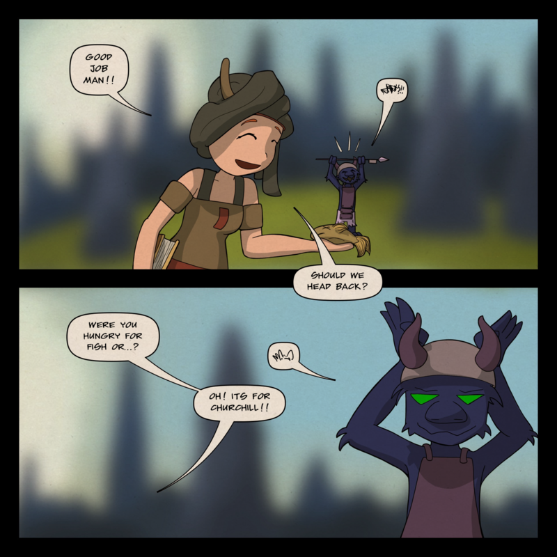 Briargate - Episode 106, Page 1: Fish Gift