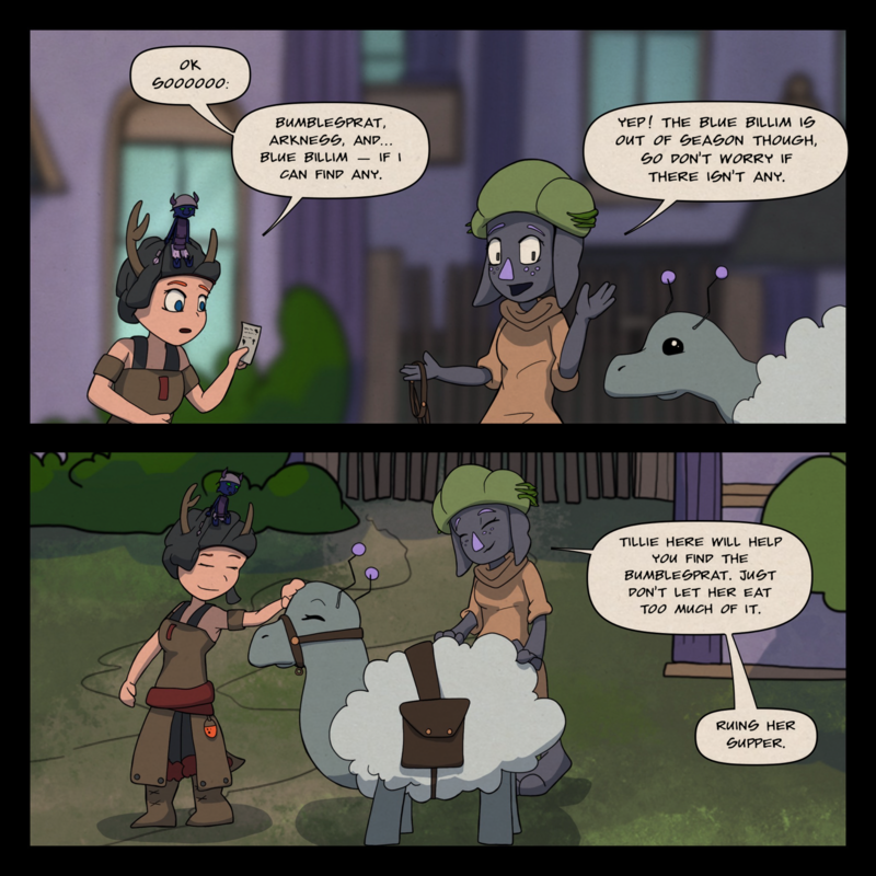 Briargate - Episode 113, Page 1: Ruins Her Supper