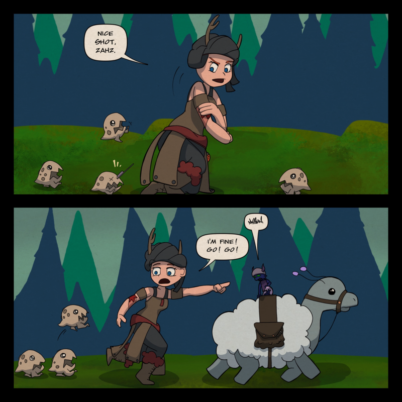 Briargate - Episode 119, Page 1: Nice Shot