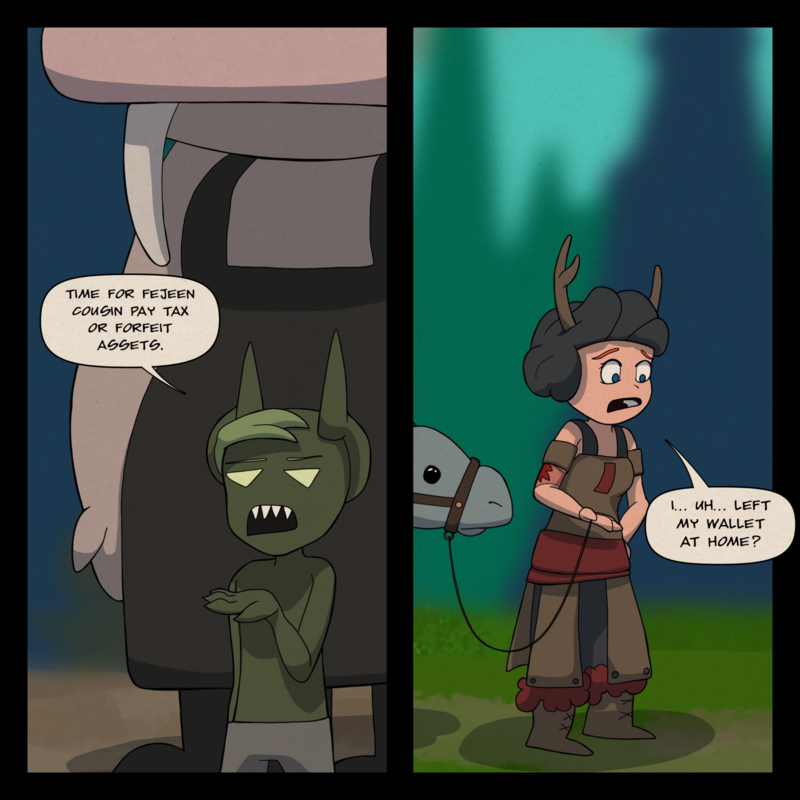 Briargate - Episode 126, Page 1: Taxes