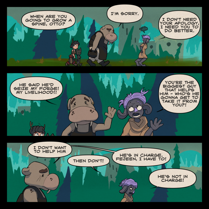 Briargate - Episode 136, Page 1: Spine