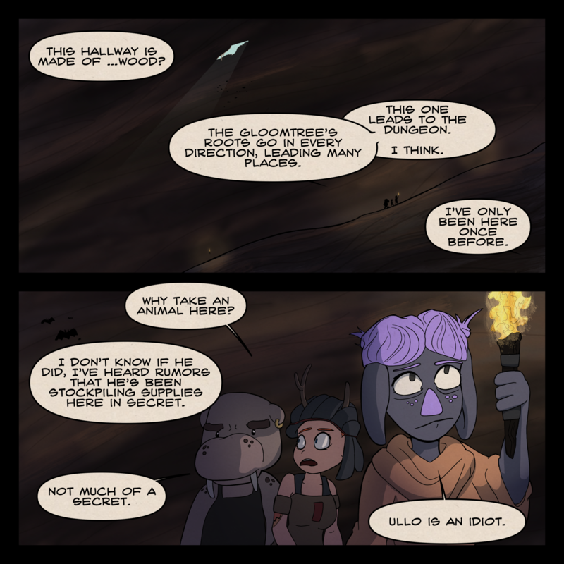 Briargate - Episode 138, Page 1: Gloomtree Roots