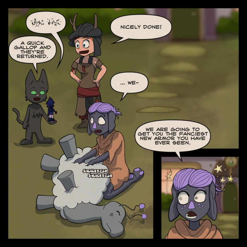 Briargate - Episode 150, Page 1: Tummy Rubs