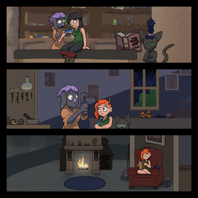 Briargate - Episode 152, Page 1: Evening Routine