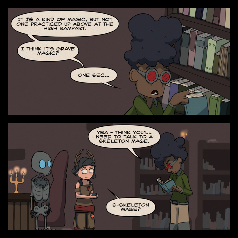 Briargate - Episode 163, Page 1: Skeleton Mage