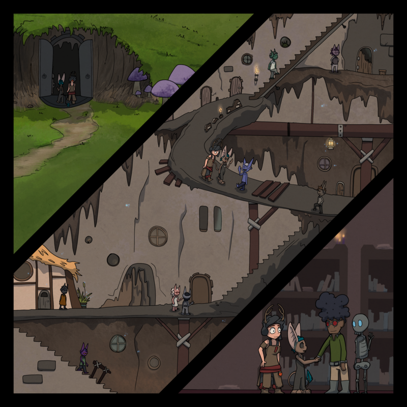 Briargate - Episode 181, Page 1: Back Downstairs