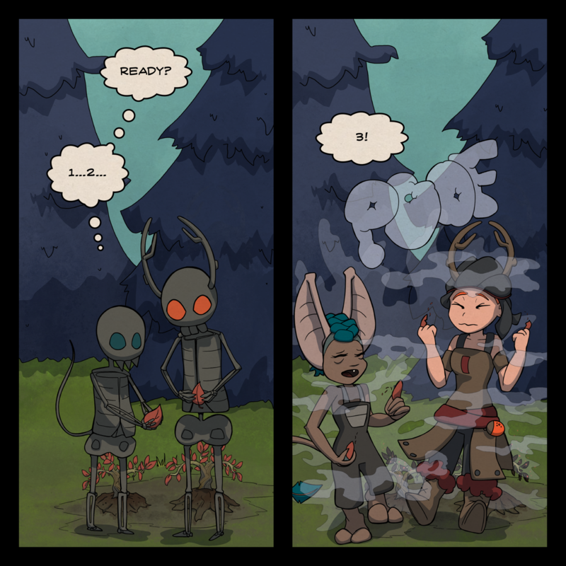 Briargate - Episode 203, Page 1: Poof