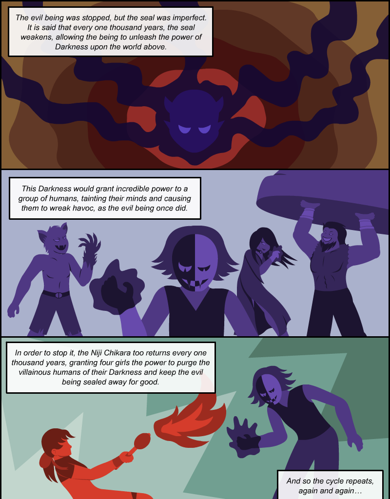 Niji Chikara - Episode 2, Page 1: Prologue Pg.2