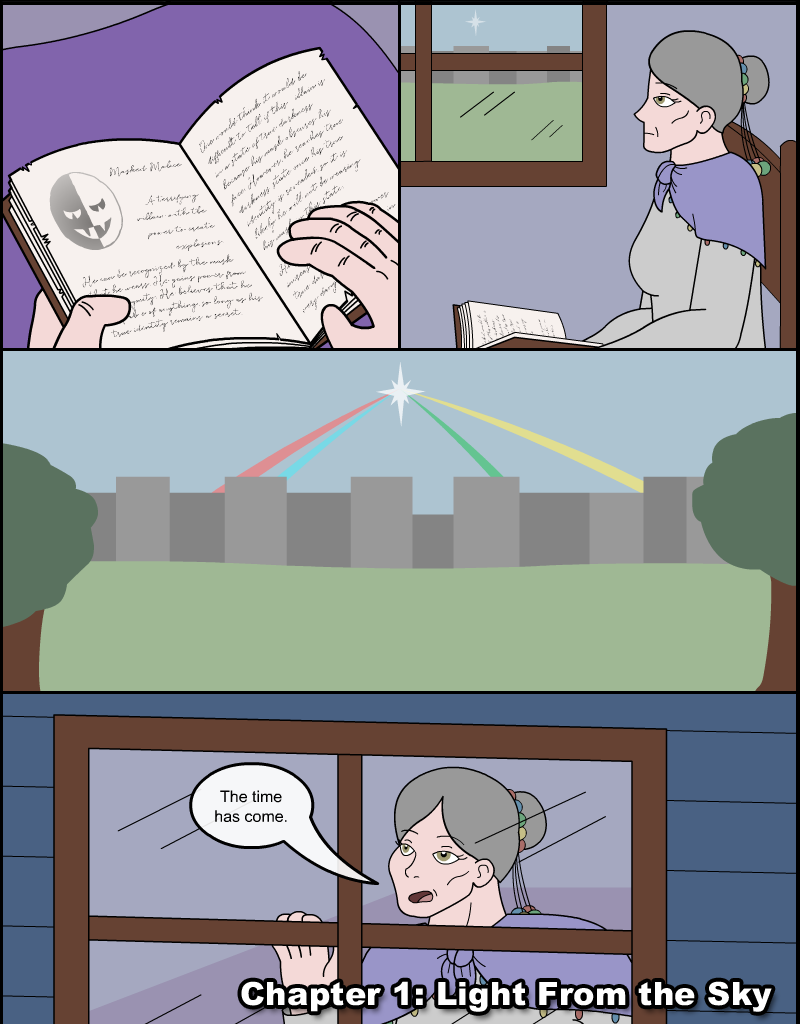 Niji Chikara - Episode 3, Page 1: Ch.1 Pg.1