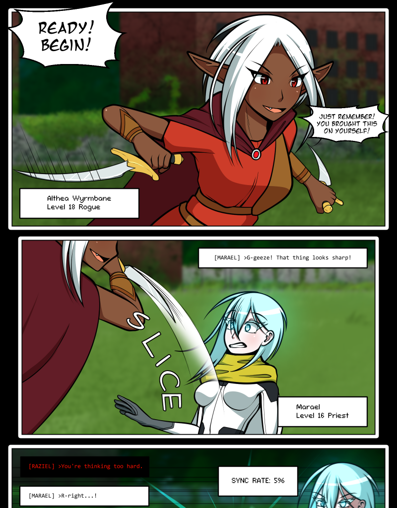 Cendaran: Marael - Episode 24, Page 2: Awakening 5: Vs. Althea