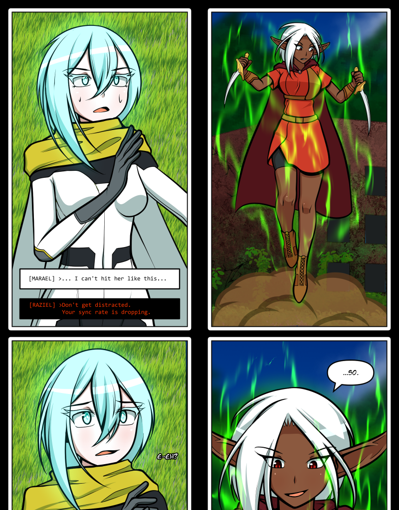 Cendaran: Marael - Episode 24, Page 5: Awakening 5: Vs. Althea
