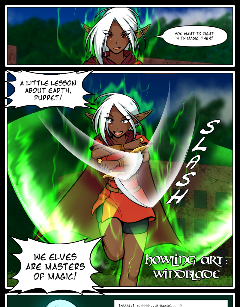 Cendaran: Marael - Episode 24, Page 6: Awakening 5: Vs. Althea