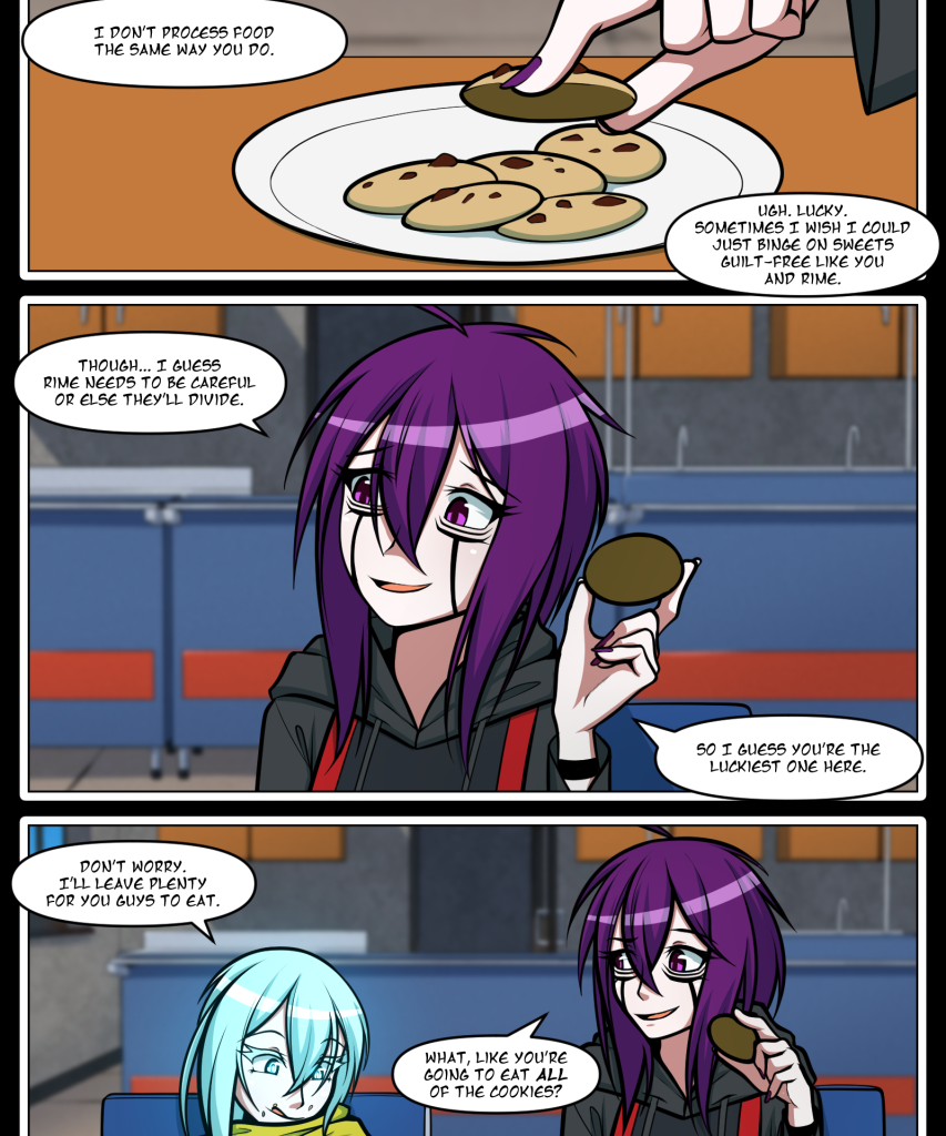 Cendaran: Marael - Episode 26, Page 2: Awakening 7: A Lunch of Cookies