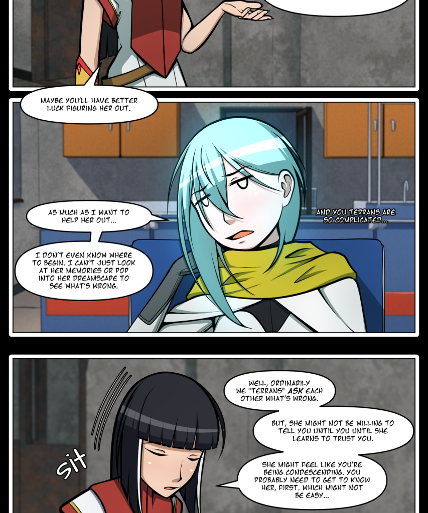 Cendaran: Marael - Episode 26, Page 6: Awakening 7: A Lunch of Cookies