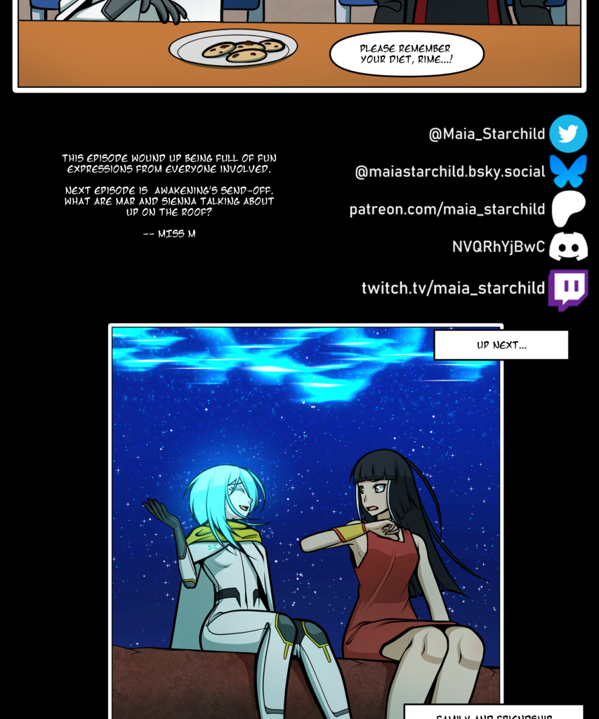 Cendaran: Marael - Episode 26, Page 10: Awakening 7: A Lunch of Cookies