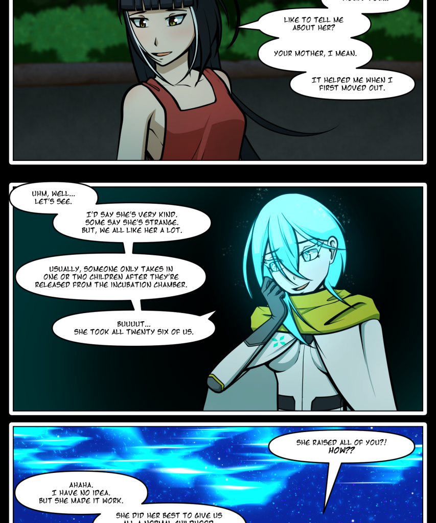 Cendaran: Marael - Episode 27, Page 1: Family and Friendship