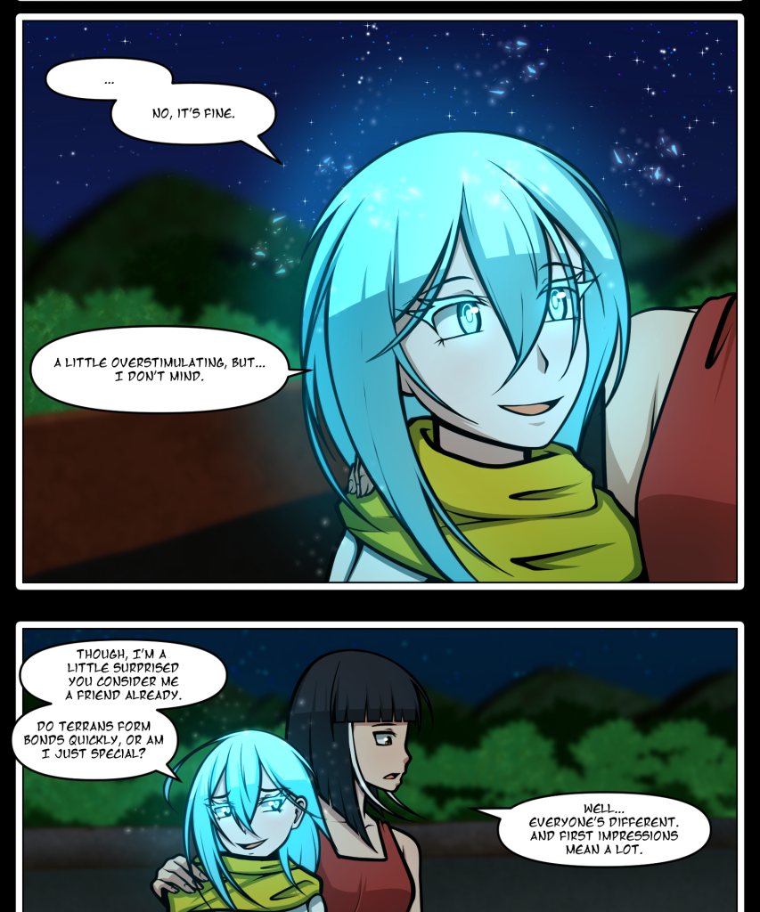 Cendaran: Marael - Episode 27, Page 1: Family and Friendship