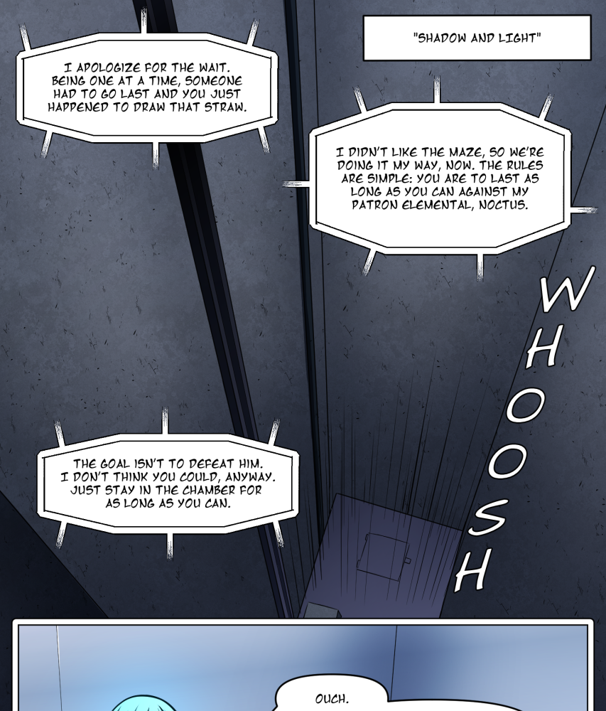 Cendaran: Marael - Episode 34, Page 1: Resilience 3: "Shadow and Light"