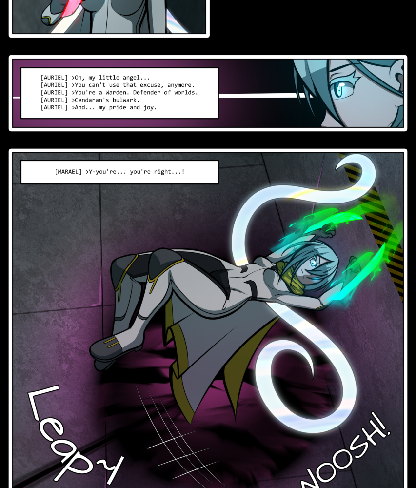 Cendaran: Marael - Episode 35, Page 5: Resilience 4: "Here Goes...!"