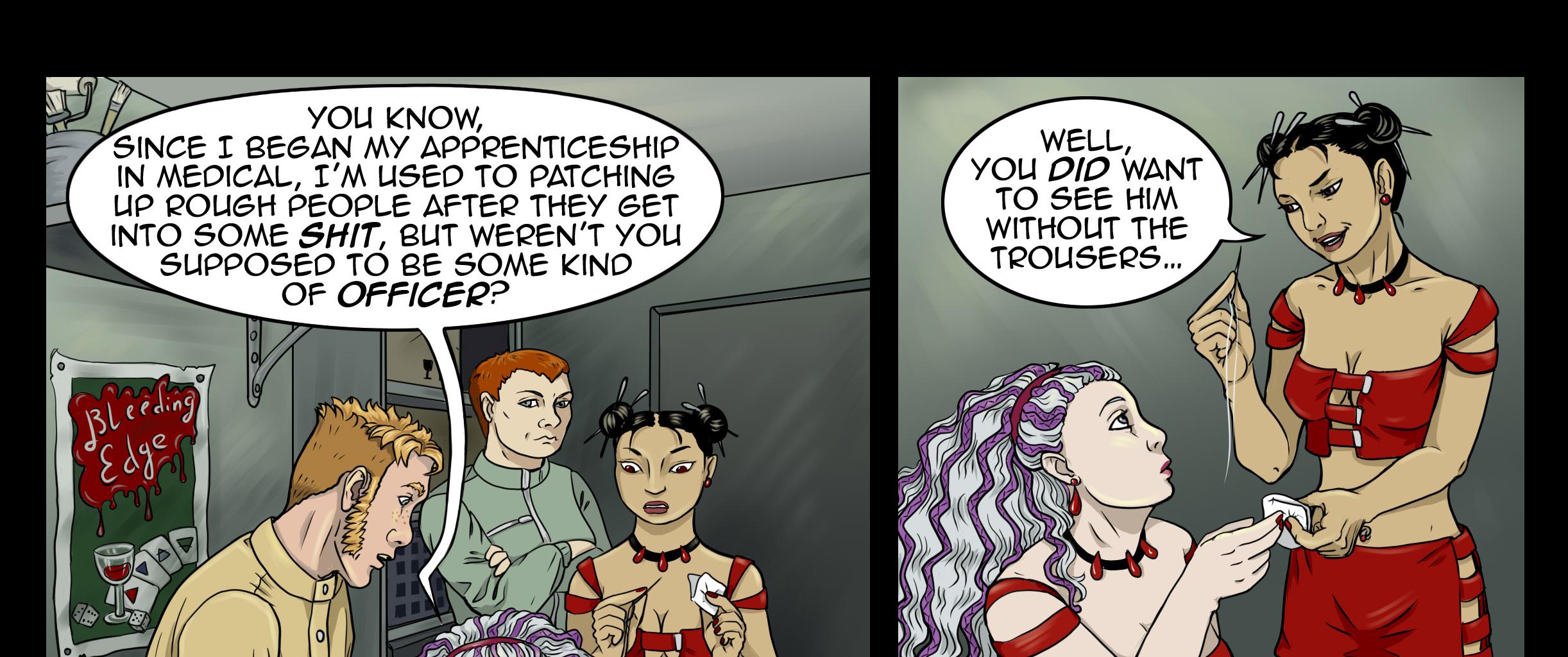 Crimson Stars: Chains of Command - Episode 59, Page 1: V01P57