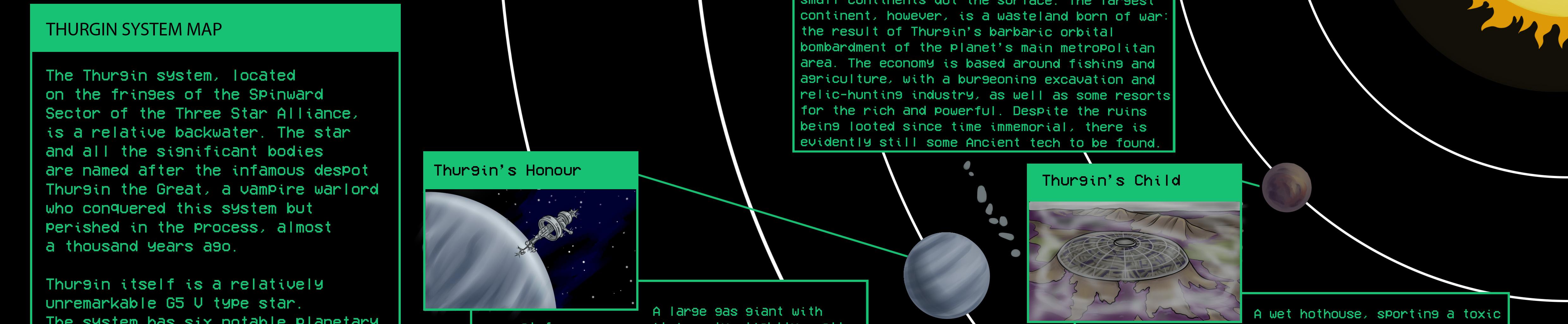 Crimson Stars: Chains of Command - Episode 96, Page 1: Infopad - The Thurgin System
