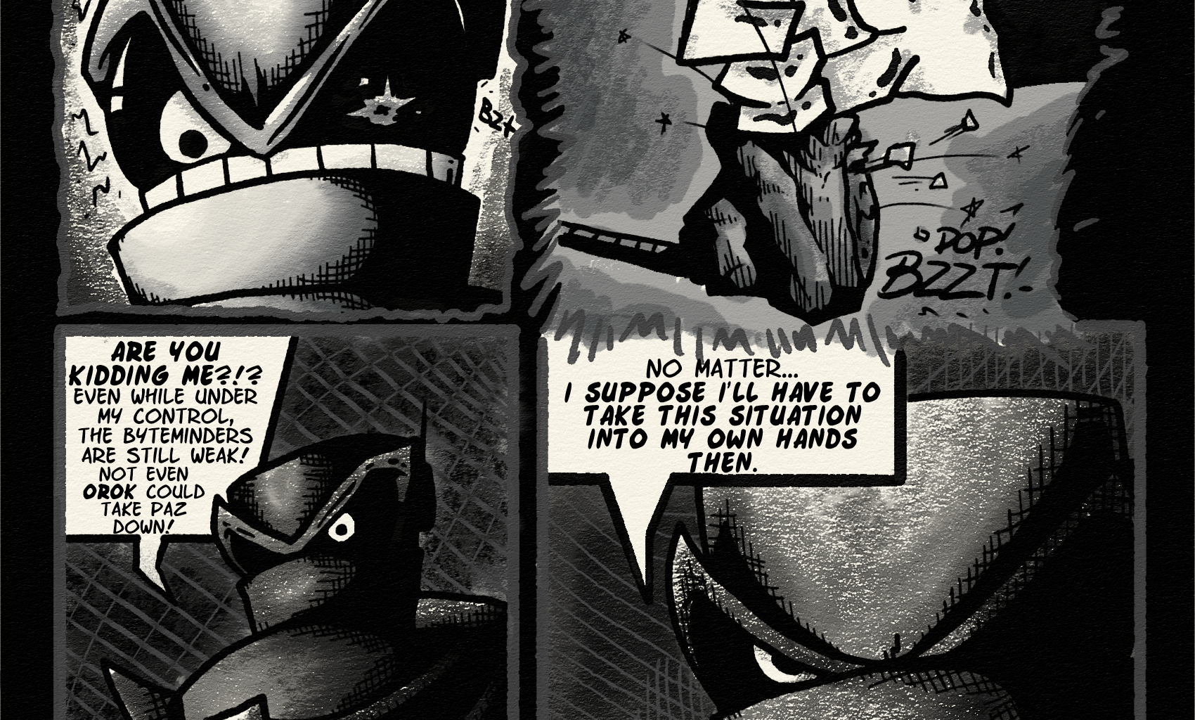 Bytemind - Episode 35, Page 1: Bytemind | Issue 1: Downsized | Page 35