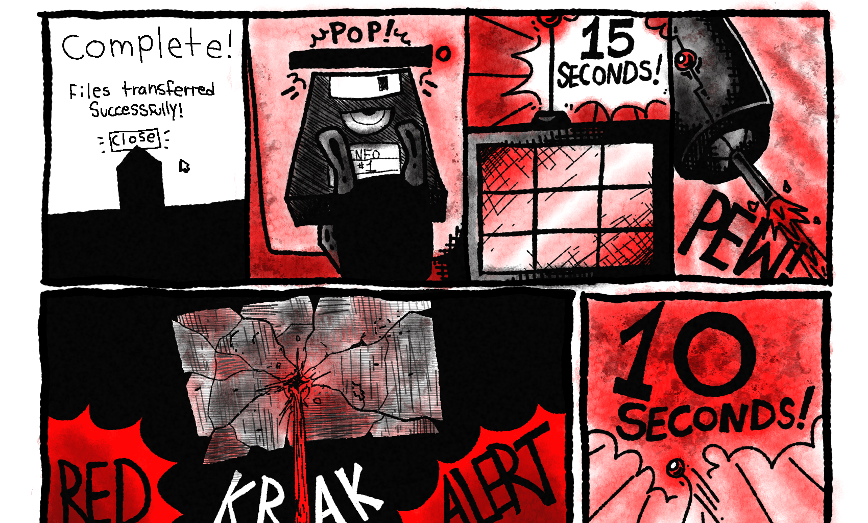 Bytemind - Episode 50, Page 3: Bytemind | Issue 1: Downsized | Page 50-52