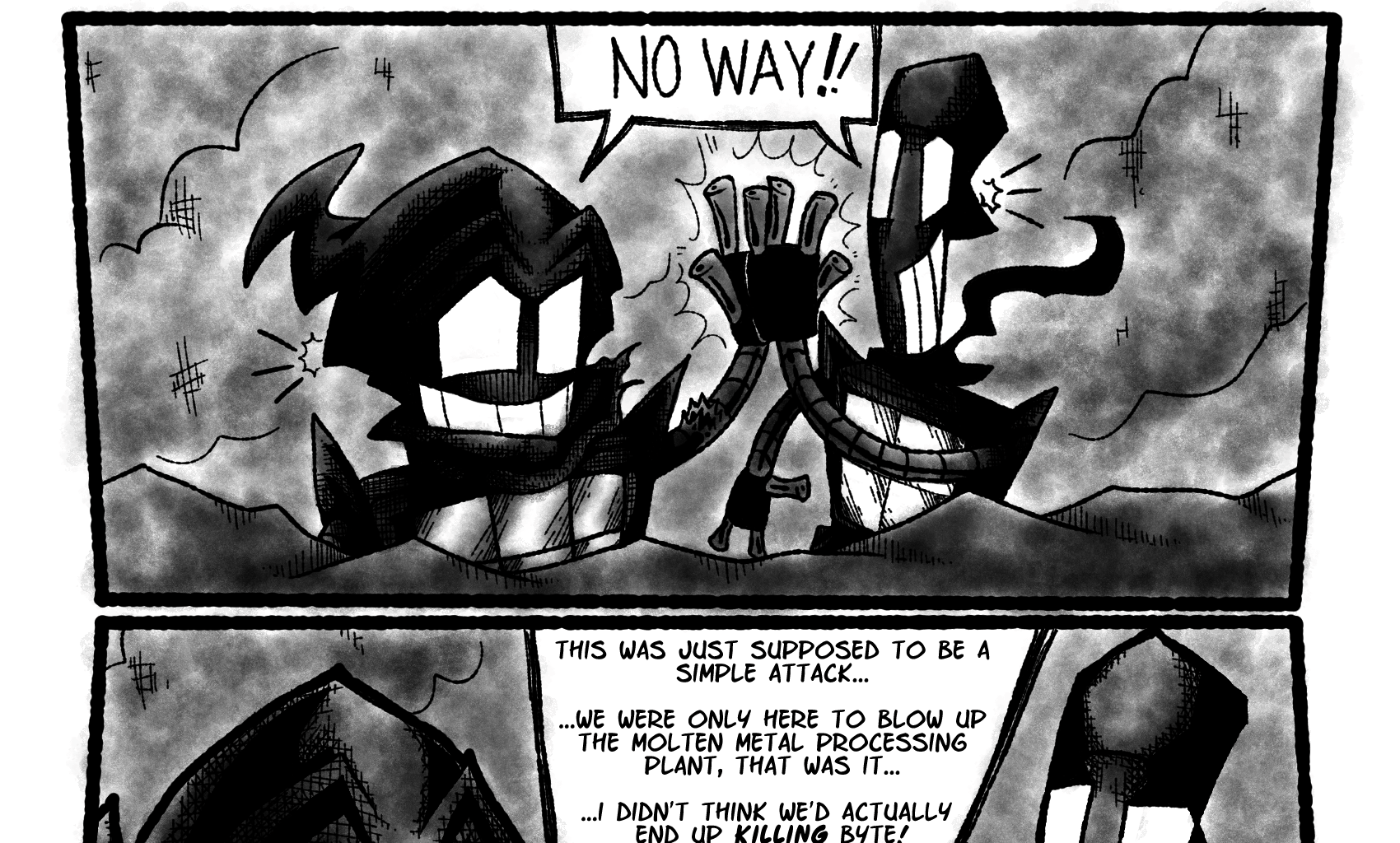 Bytemind - Episode 54, Page 1:  Bytemind | Issue 1: Downsized | Page 56