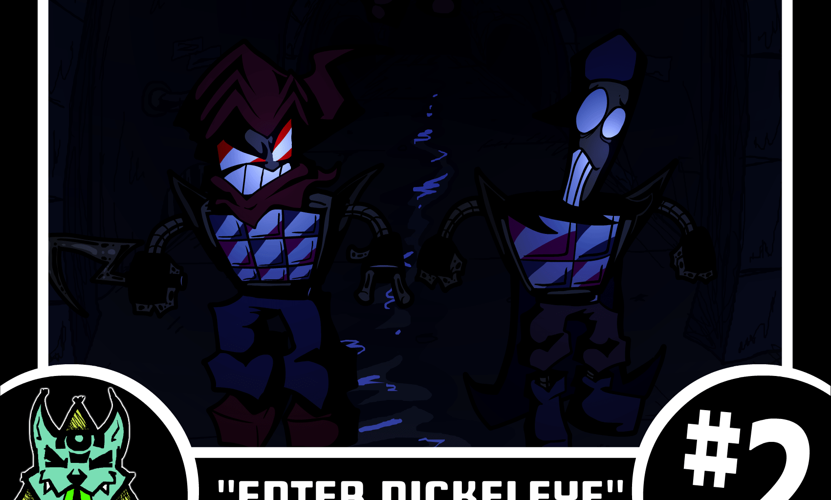 Bytemind - Episode 58, Page 1: Bytemind | Issue 2: Enter Nickeleye | Cover | Page 1