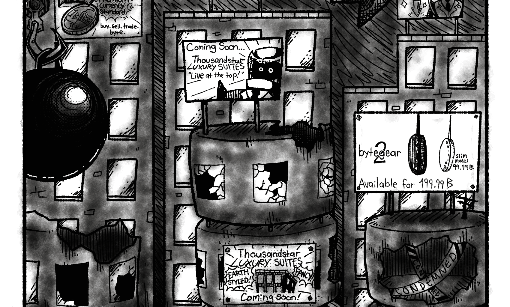 Bytemind - Episode 60, Page 1: Bytemind | Issue 2: Enter Nickeleye | Page 3