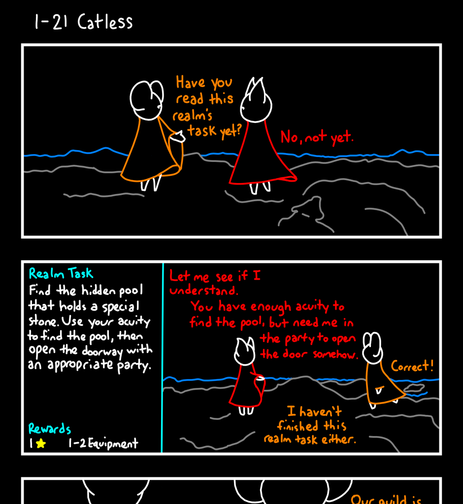 Cosmic Connect - Episode 22, Page 1: 1-21 Catless