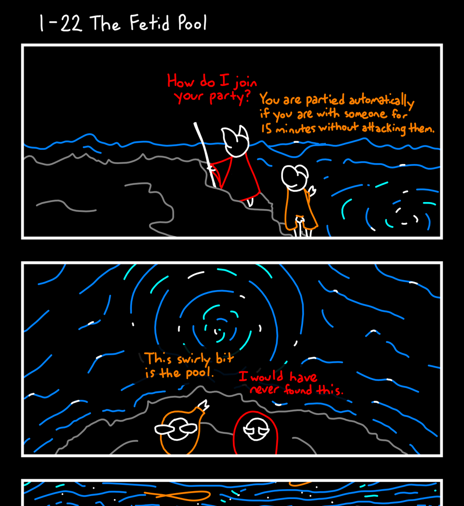 Cosmic Connect - Episode 23, Page 1: 1-22 The Fetid Pool