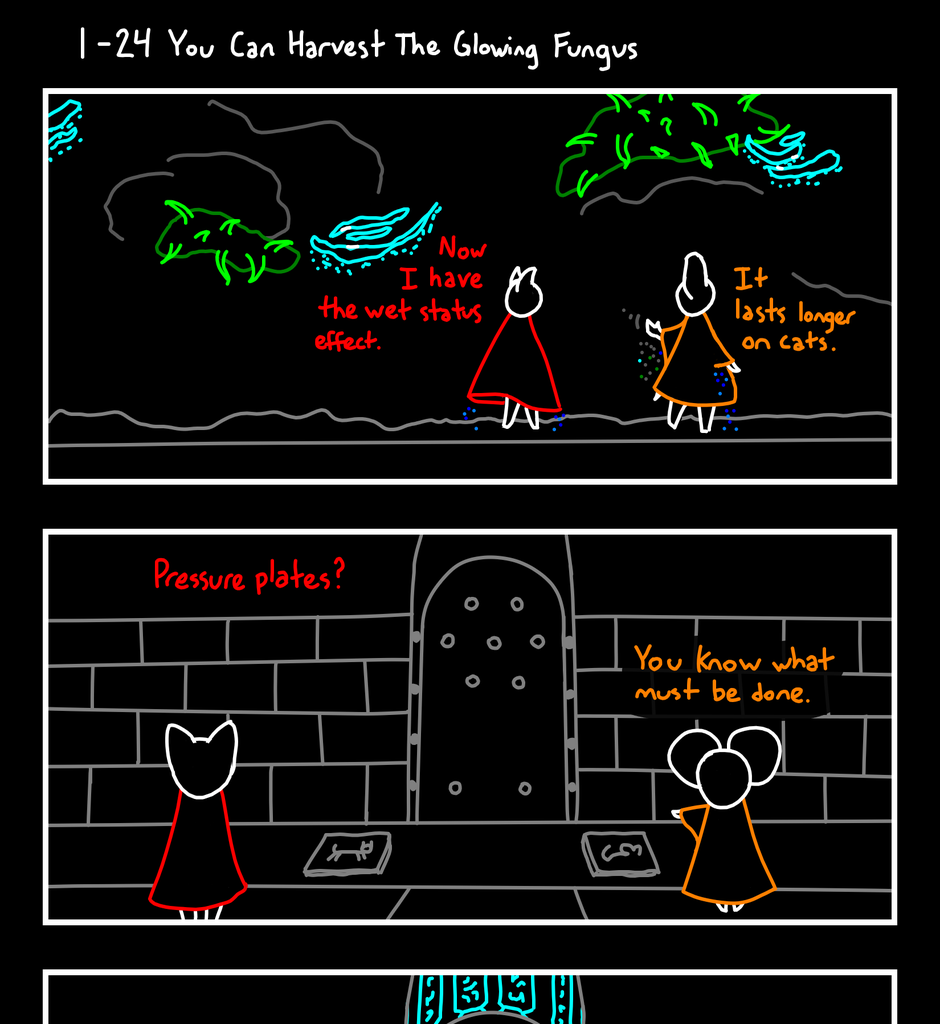 Cosmic Connect - Episode 25, Page 1: 1-24 You Can Harvest The Glowing Fungus