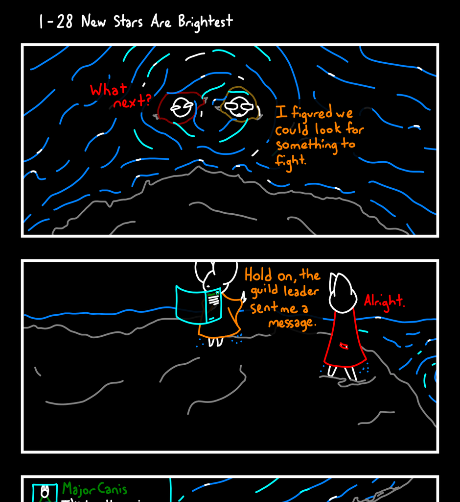 Cosmic Connect - Episode 29, Page 1: 1-28 New Stars Are Brightest